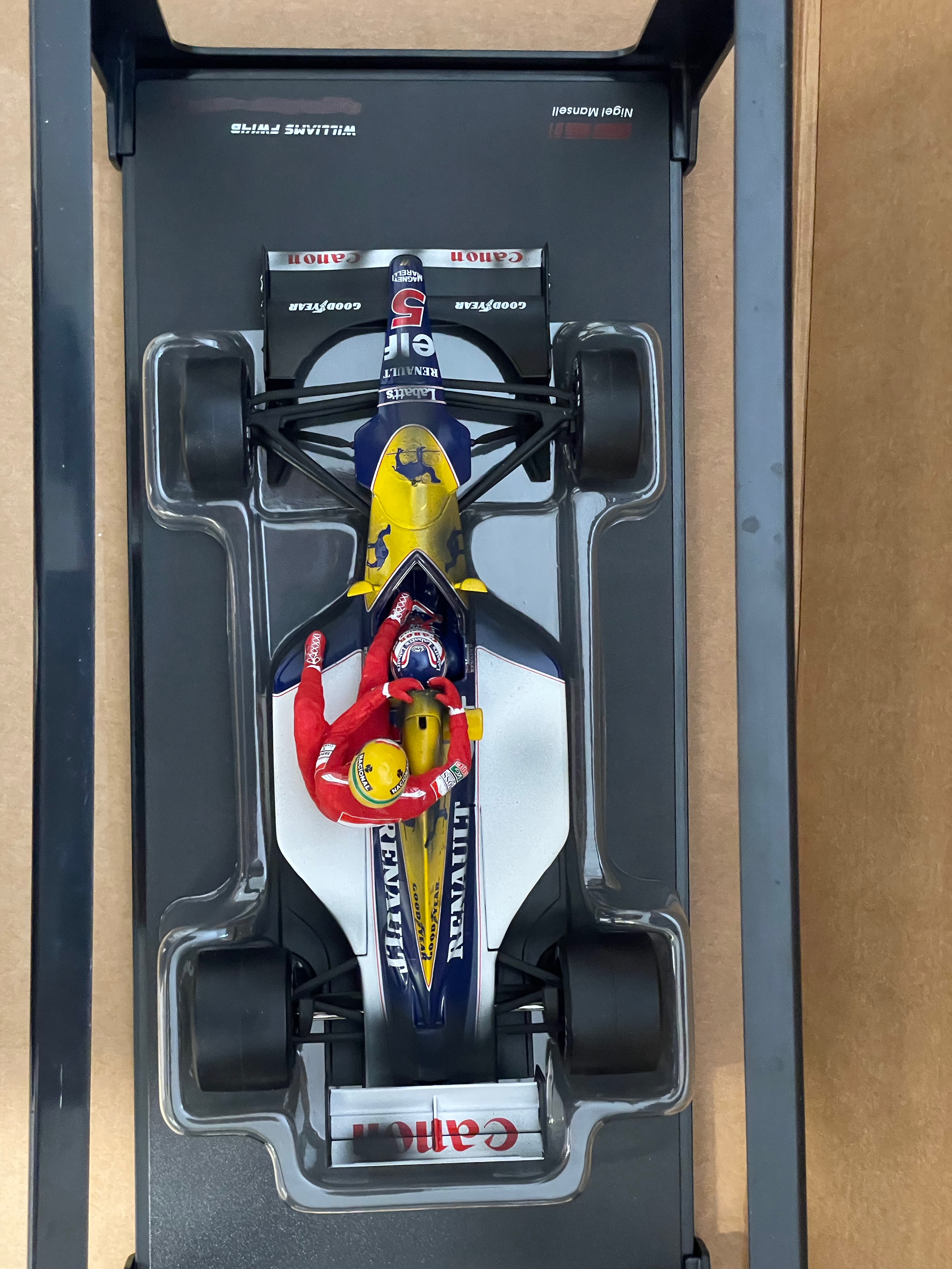 Williams FW14 GP Silverstone "Senna Taxi"