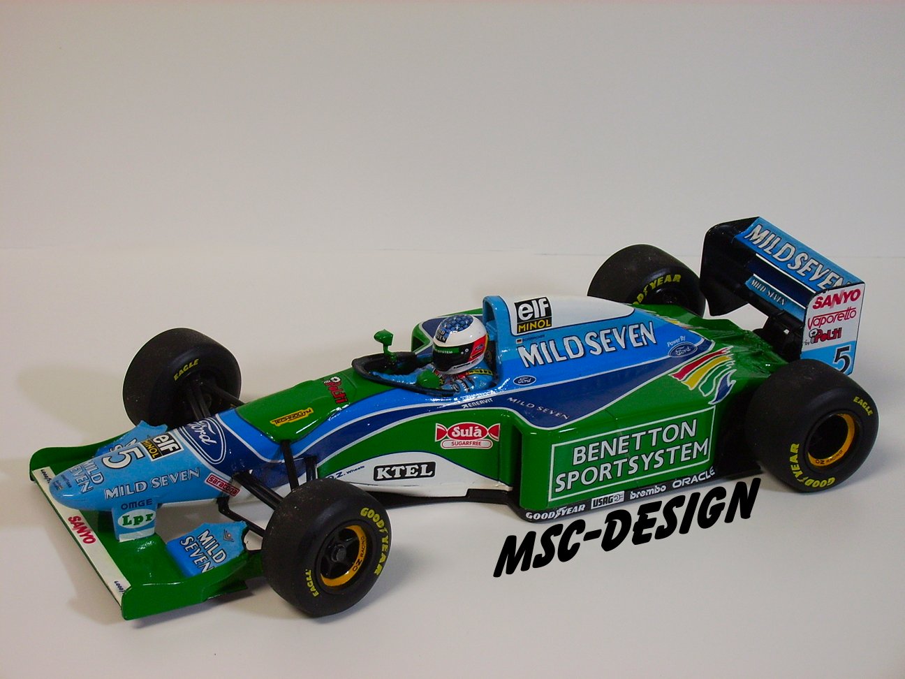 Benetton B193/94 Presentation