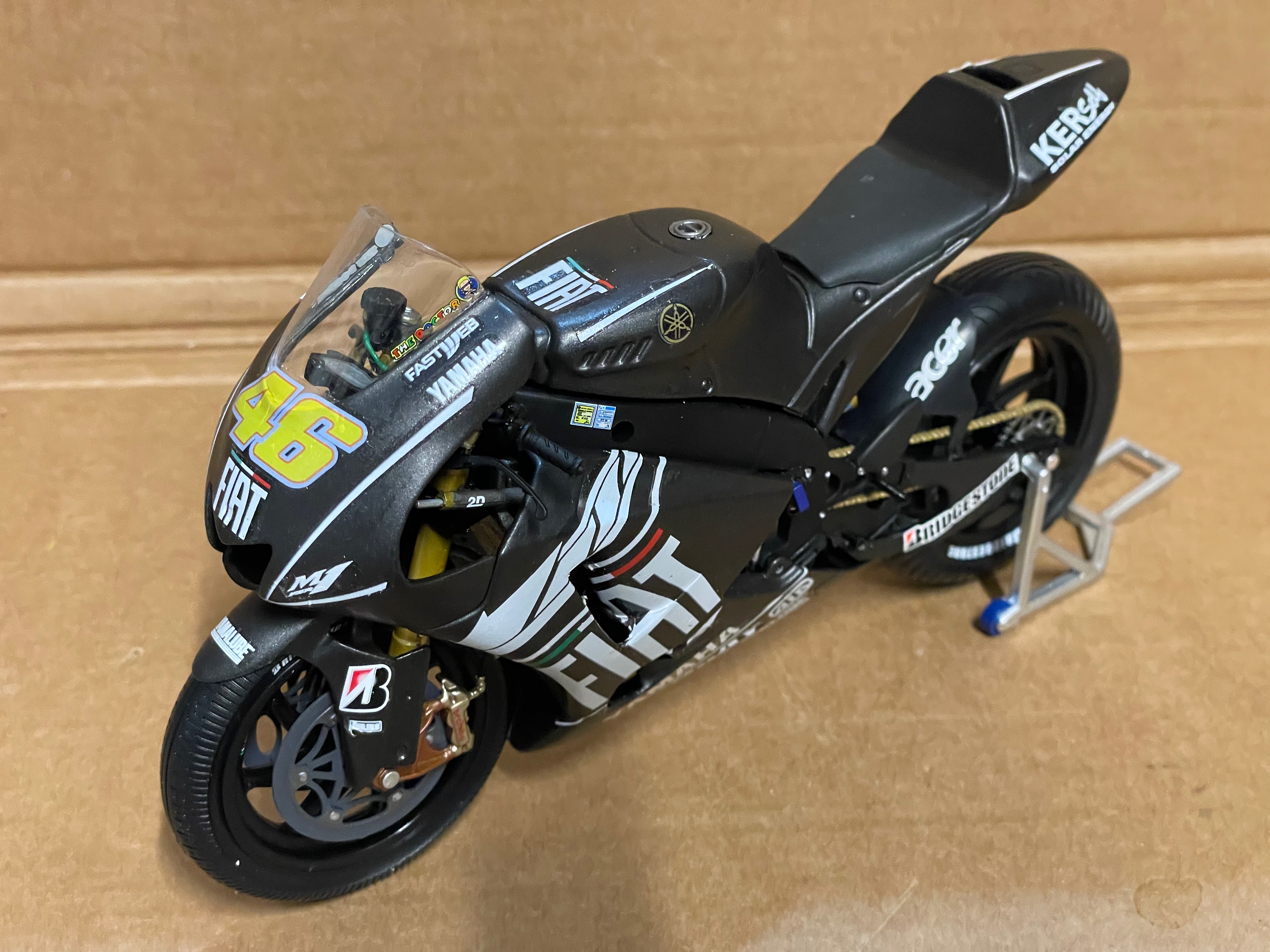 Valentino Rossi Yamaha YZF-M1 2008 Test Jerez