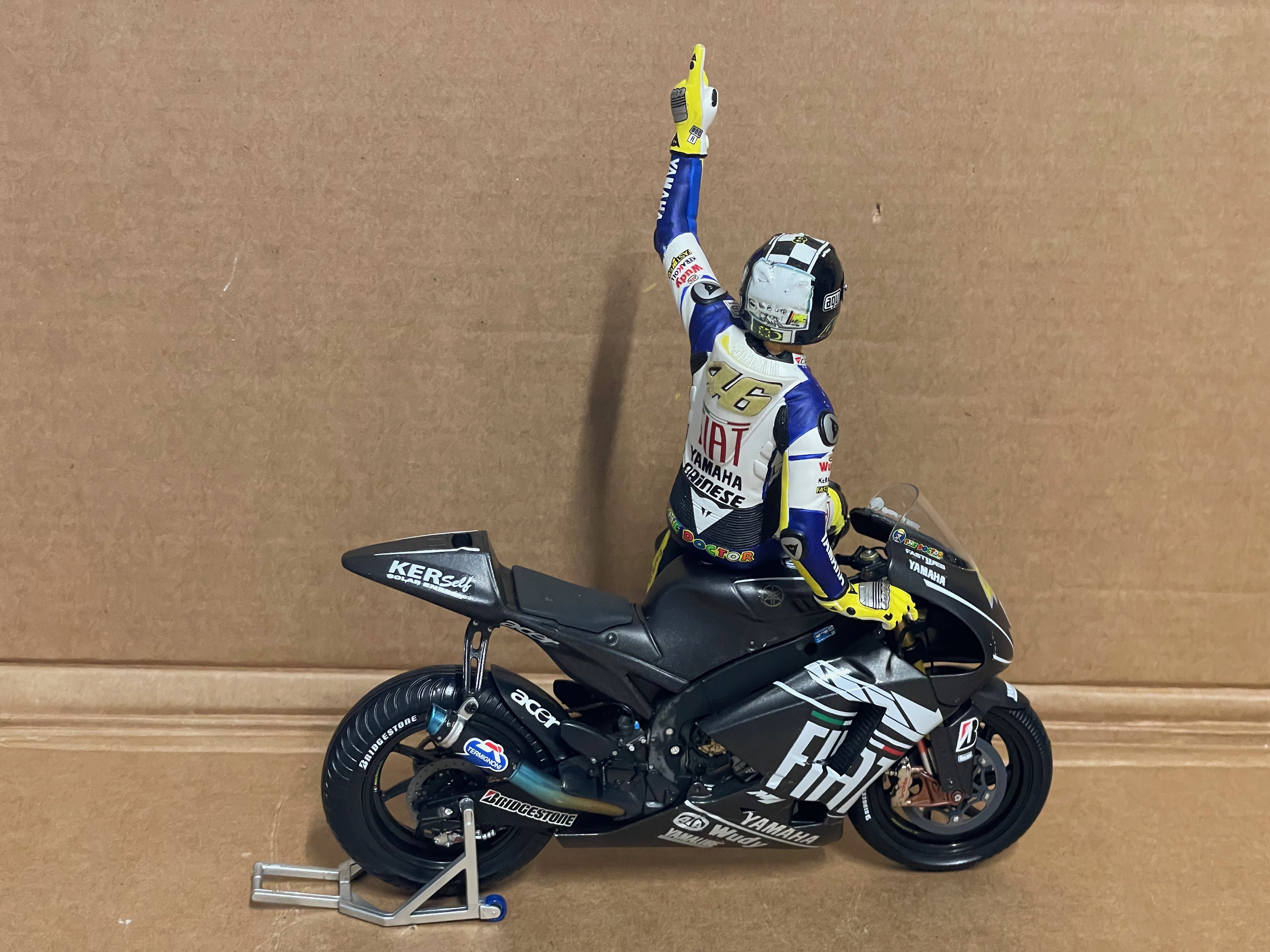Valentino Rossi Yamaha YZF-M1 2008 Test Jerez