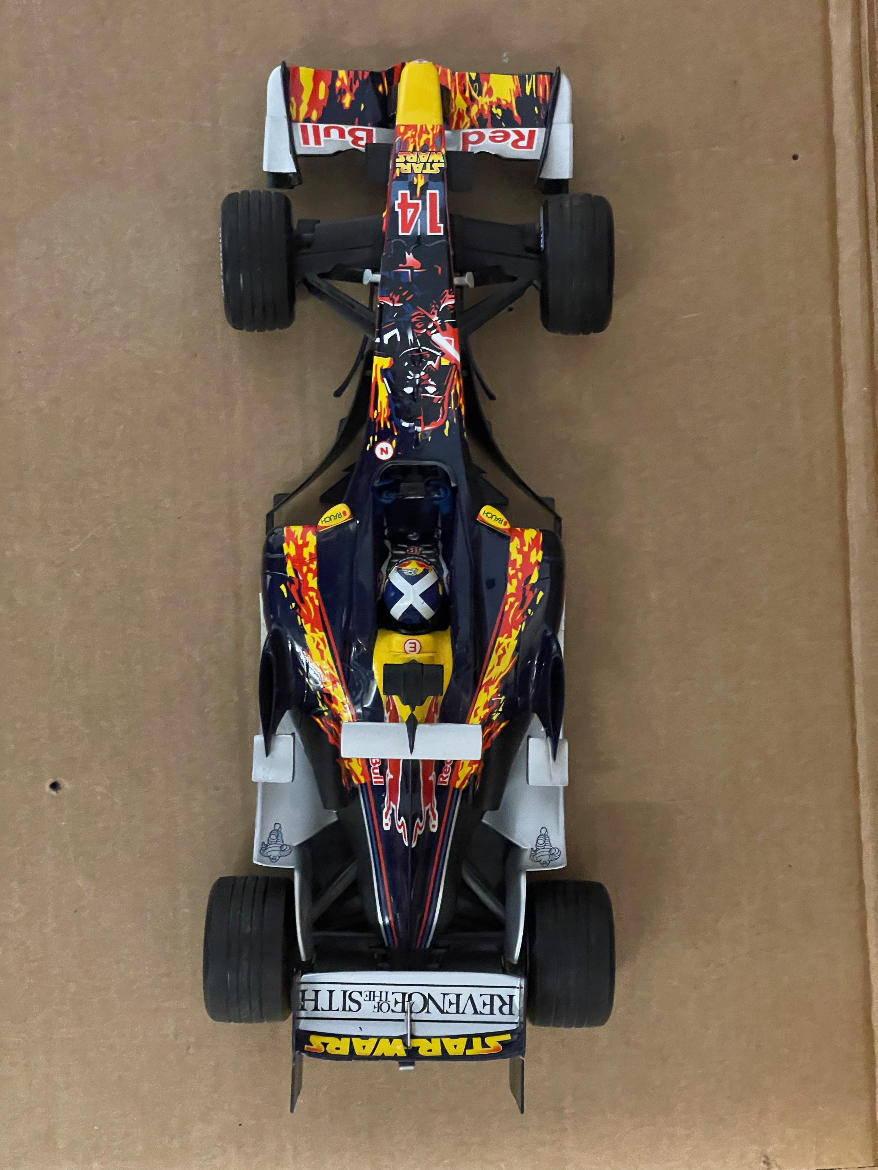Coulthard Red Bull RB1 GP Monaco "Starwars"