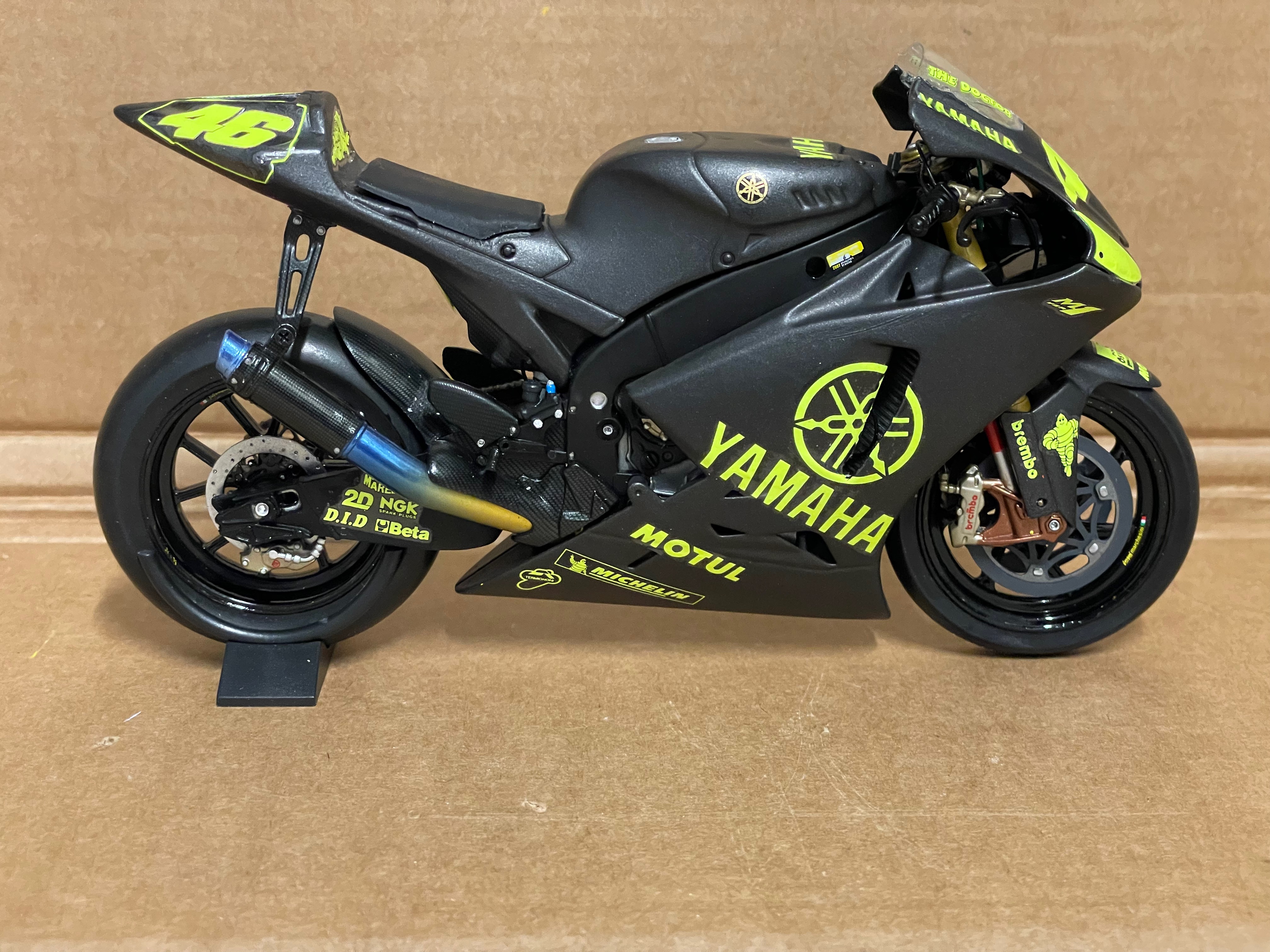 Valentino Rossi Yamaha YZF-M1 2007 Test Sepang