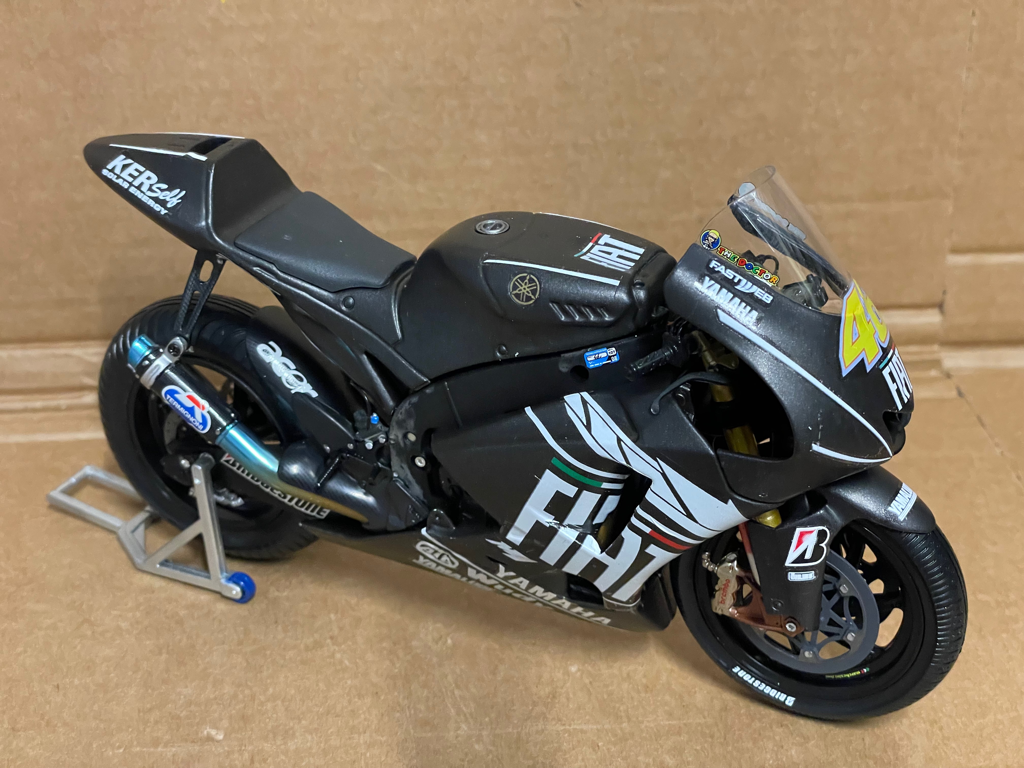 Valentino Rossi Yamaha YZF-M1 2008 Test Jerez