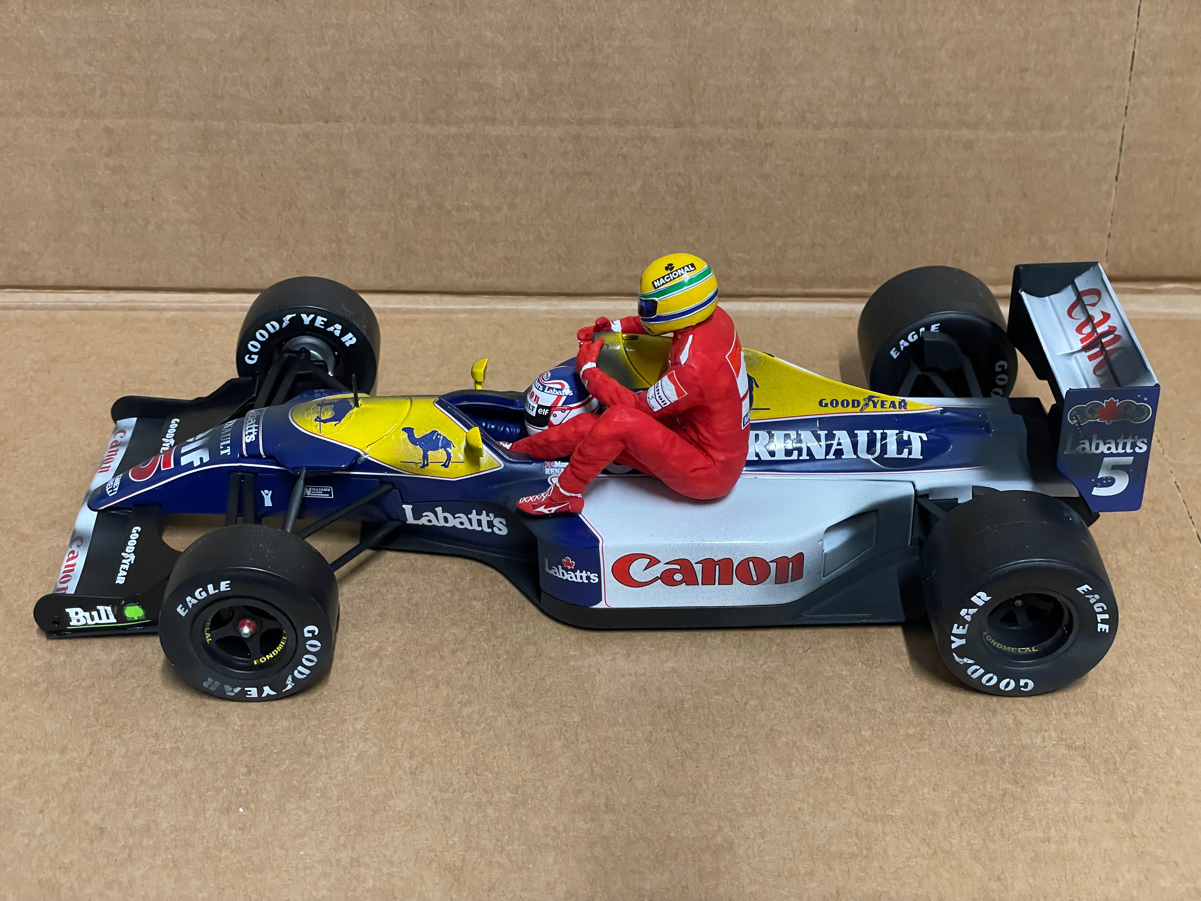 Williams FW14 GP Silverstone "Senna Taxi"