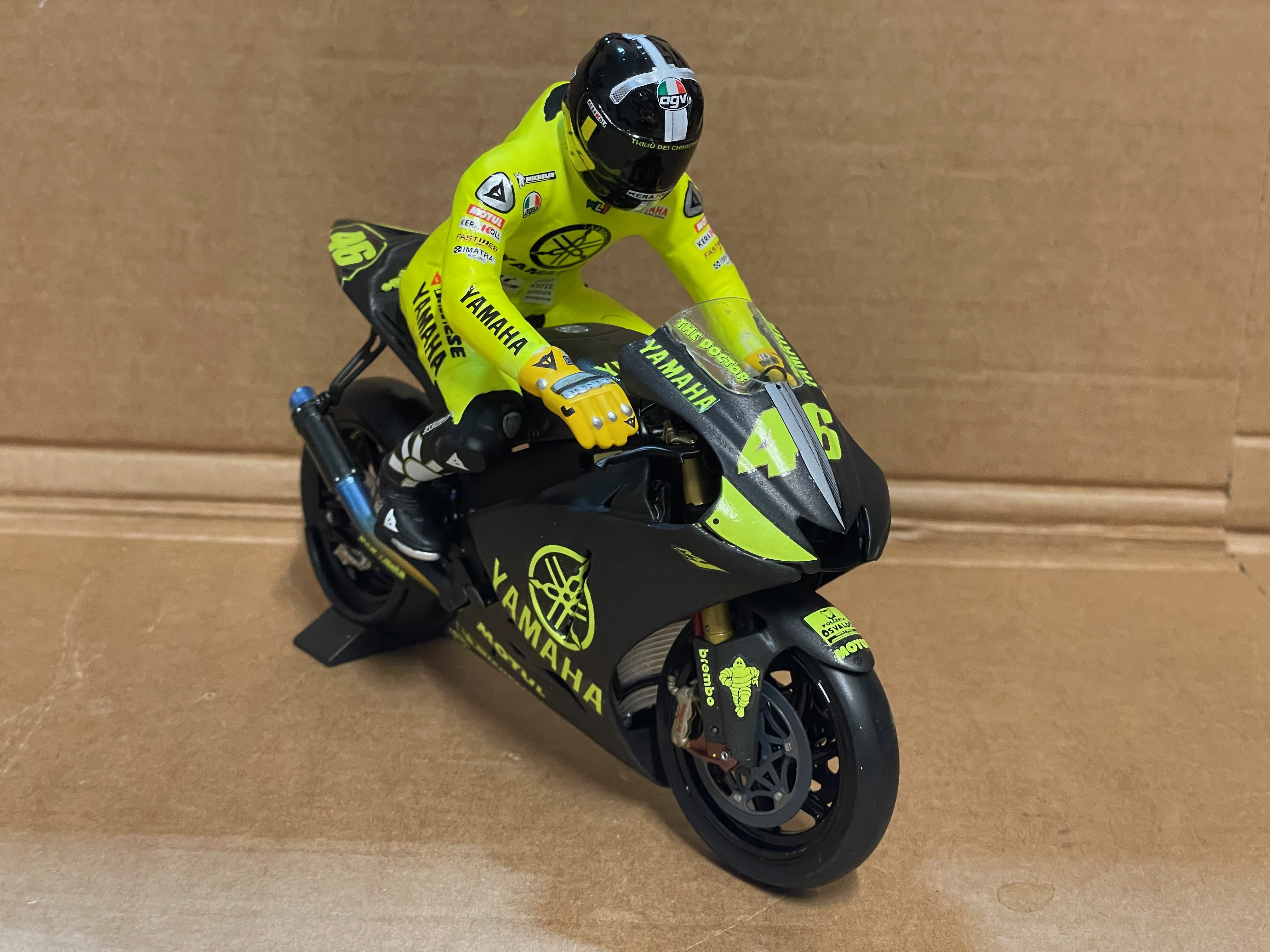 Valentino Rossi Yamaha YZF-M1 2007 Test Sepang