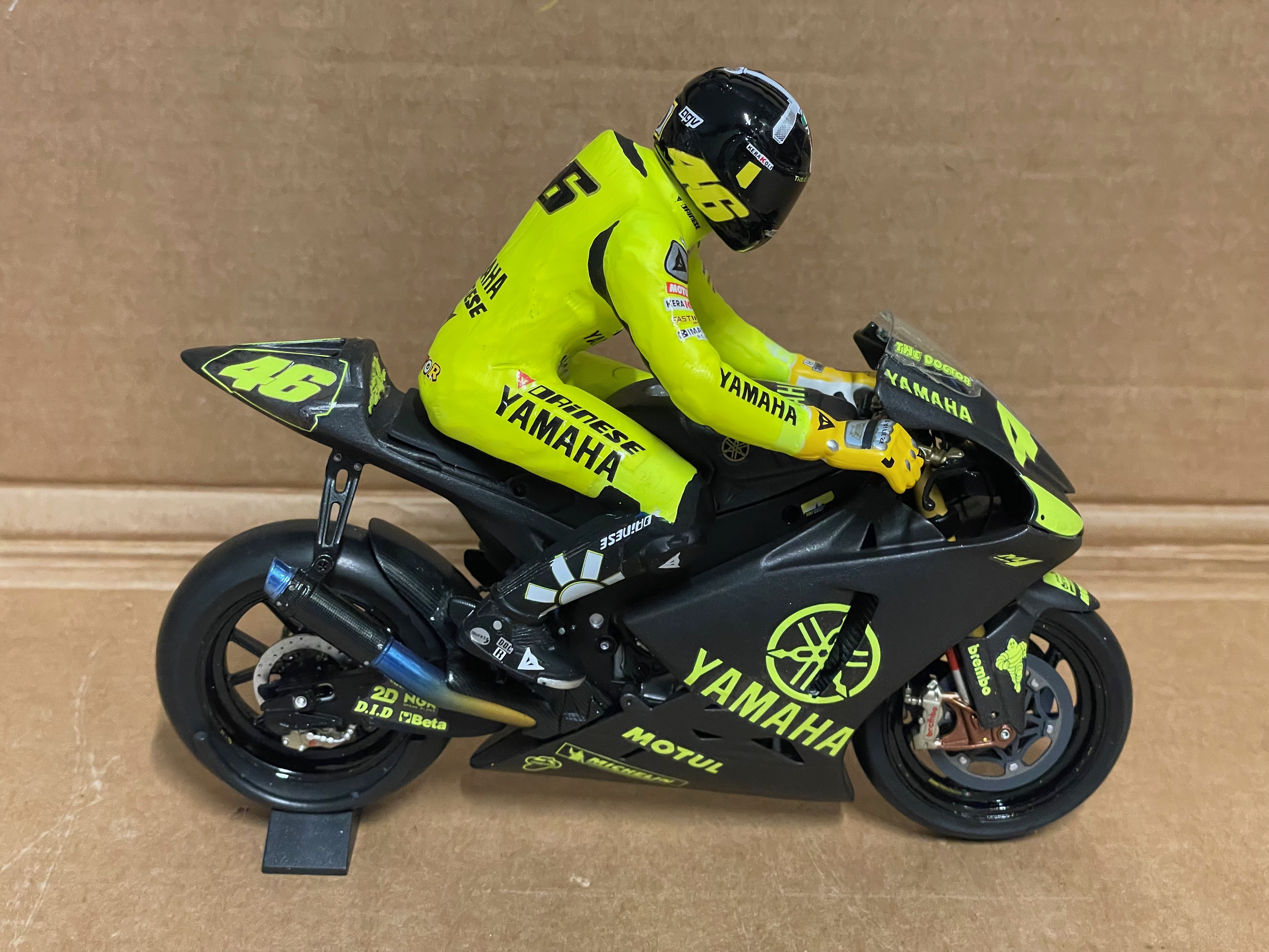 Valentino Rossi Yamaha YZF-M1 2007 Test Sepang