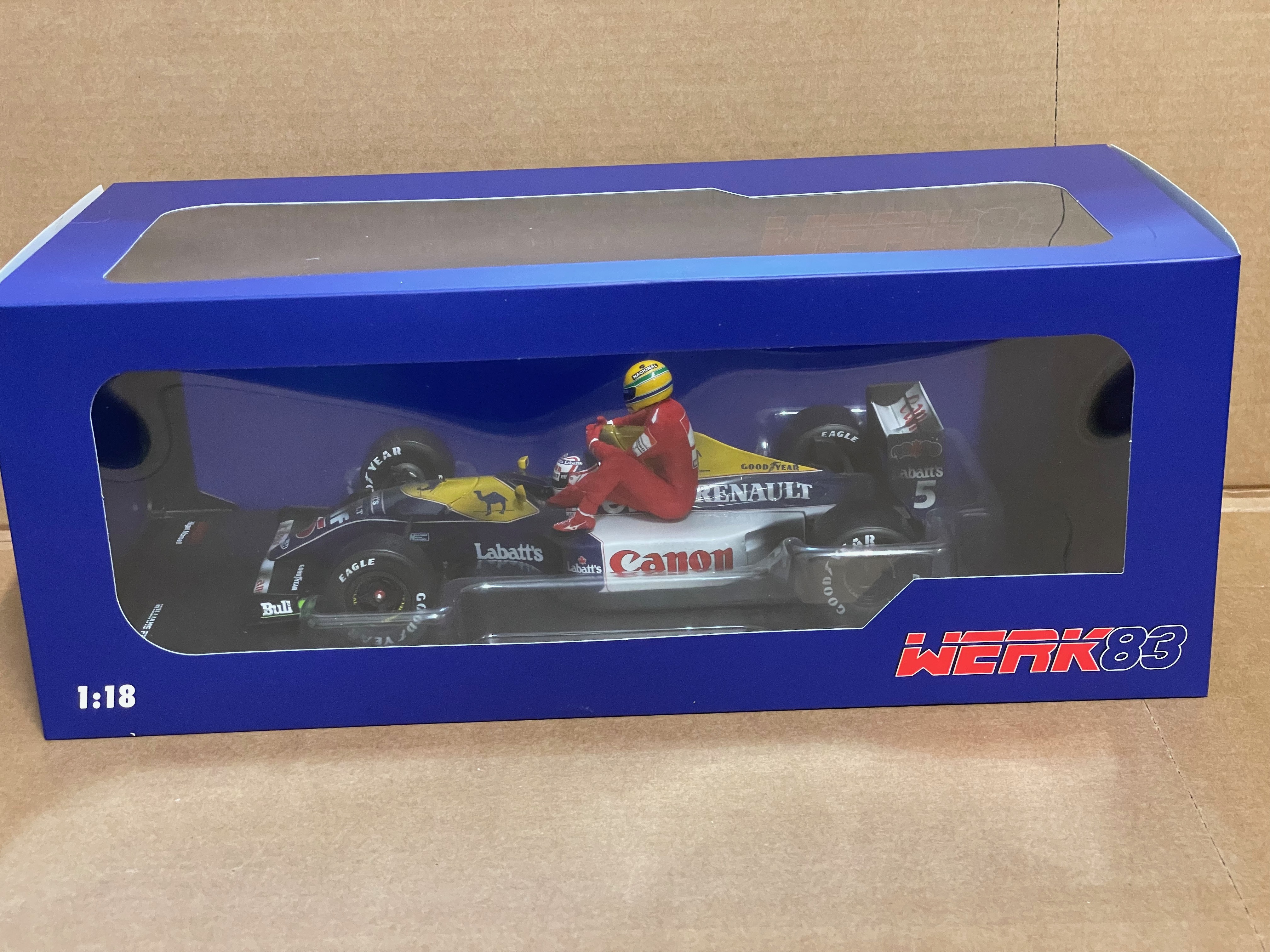 Williams FW14 GP Silverstone "Senna Taxi"