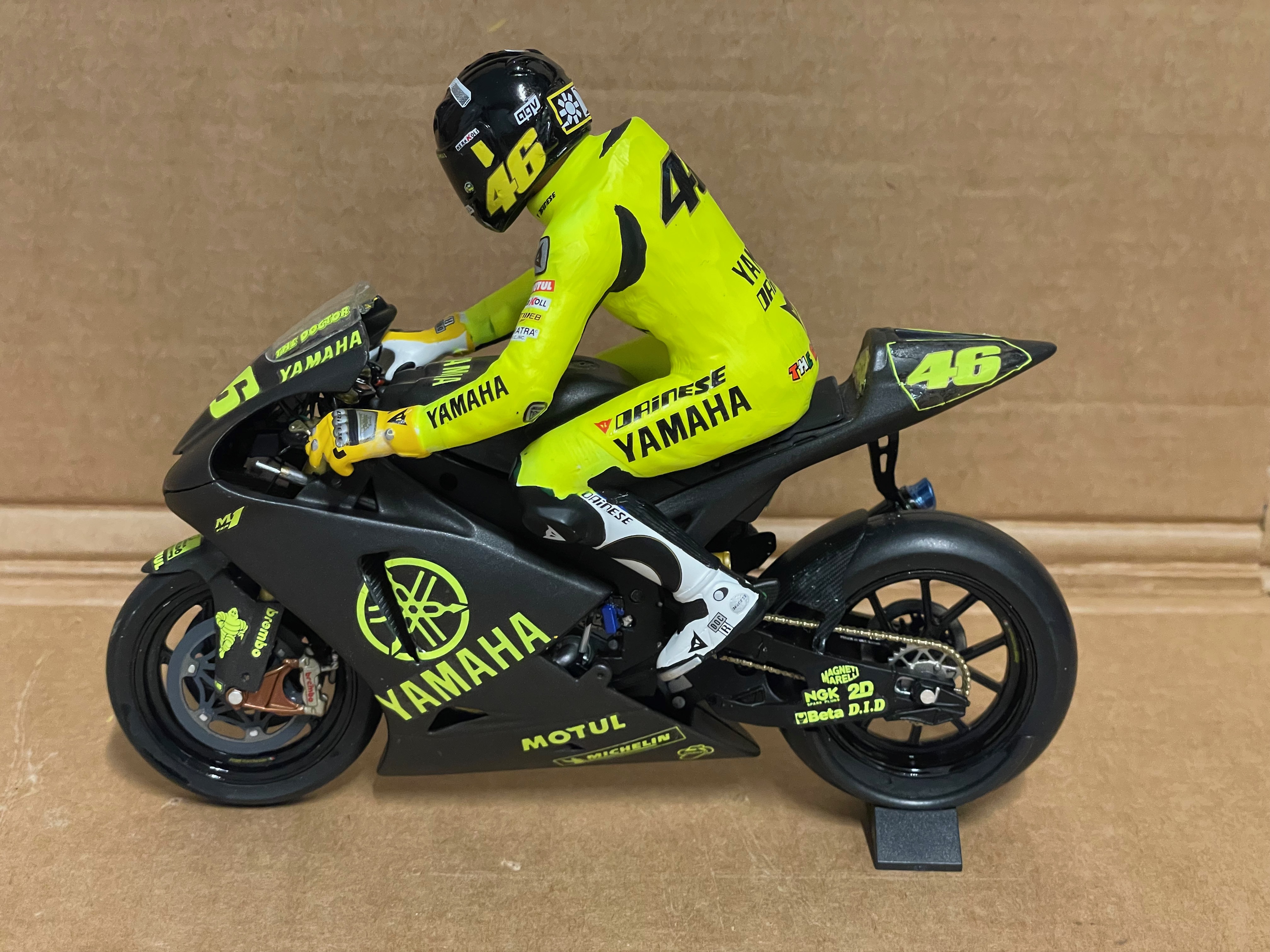 Valentino Rossi Yamaha YZF-M1 2007 Test Sepang