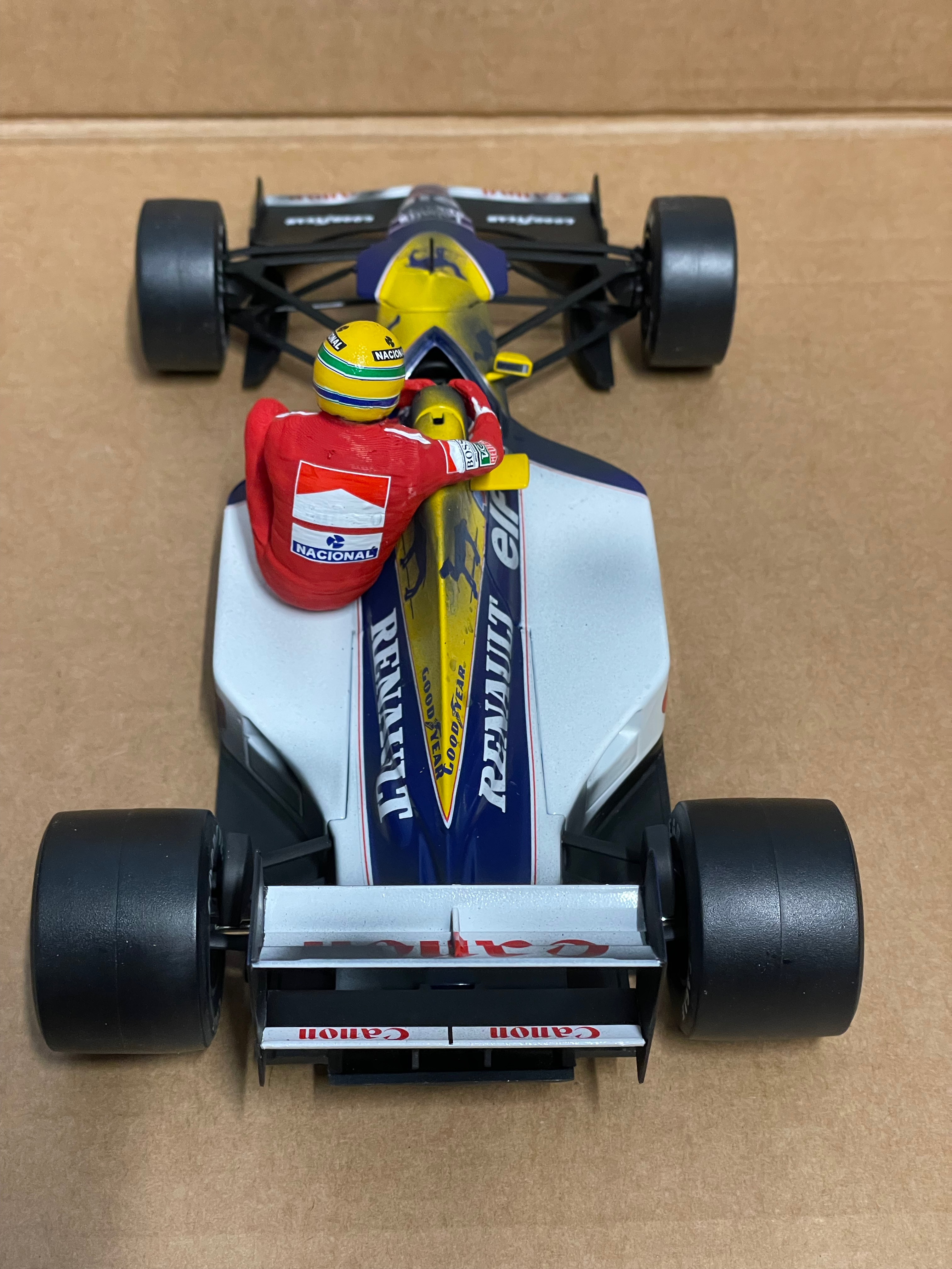 Williams FW14 GP Silverstone "Senna Taxi"