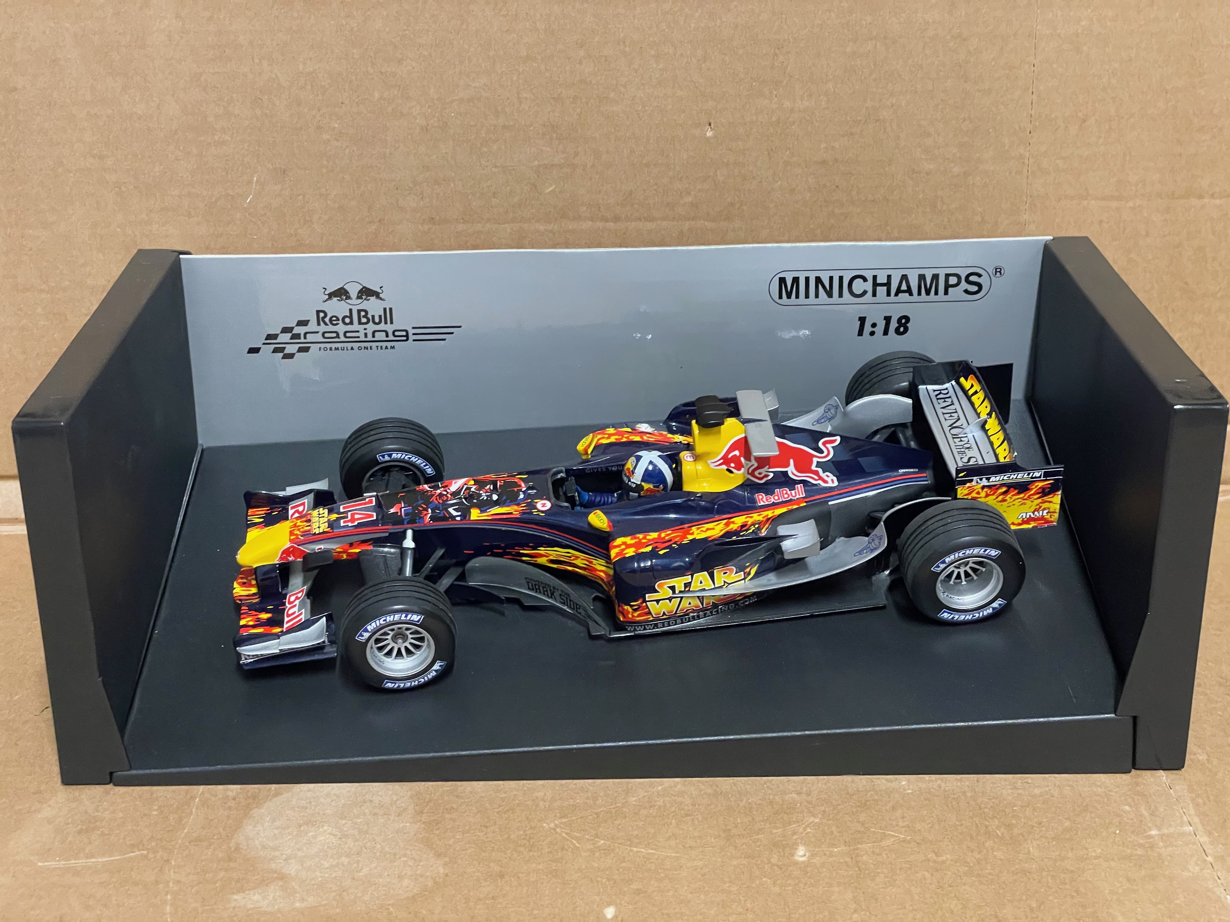 Coulthard Red Bull RB1 GP Monaco "Starwars"