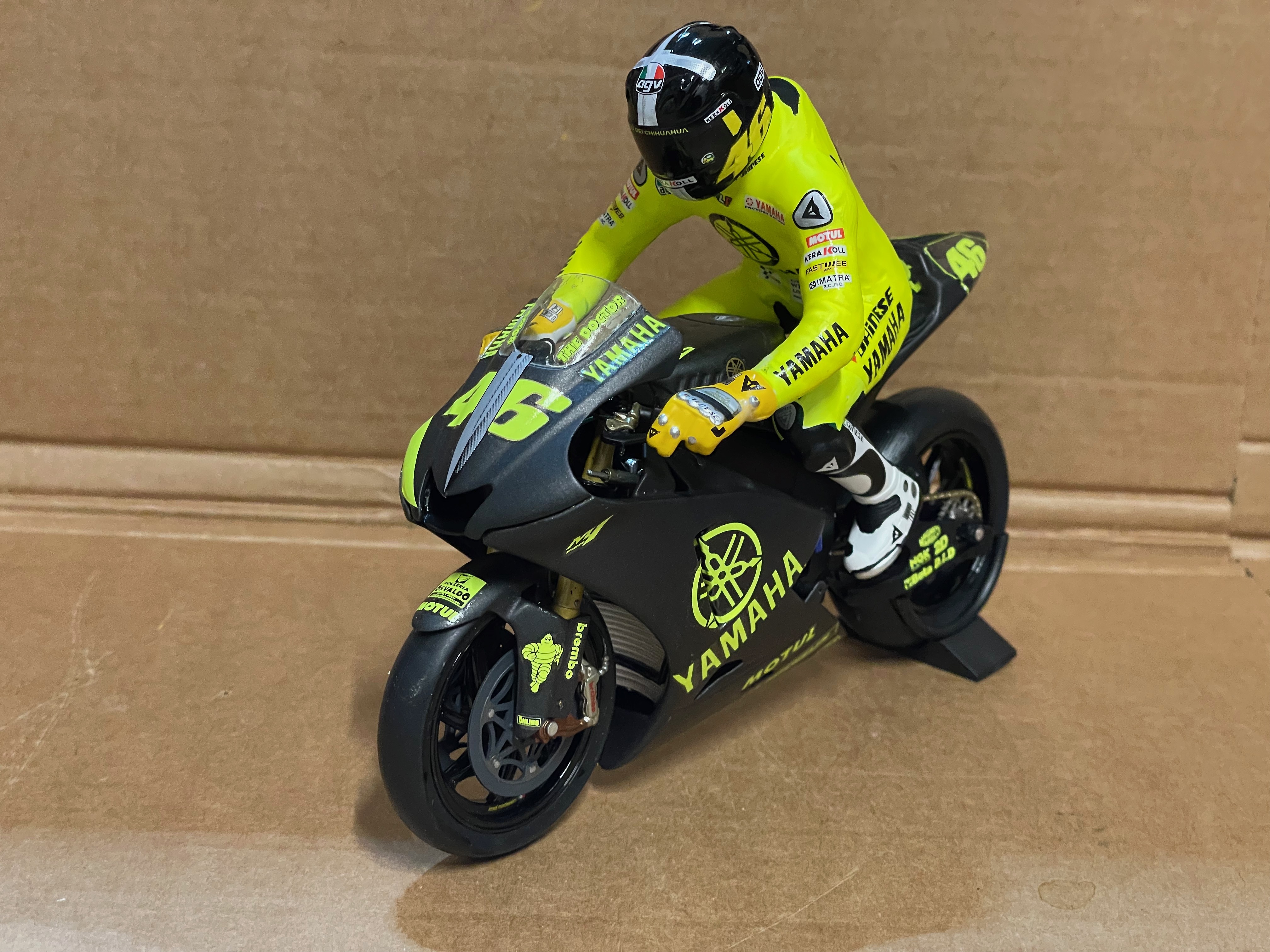 Valentino Rossi Yamaha YZF-M1 2007 Test Sepang