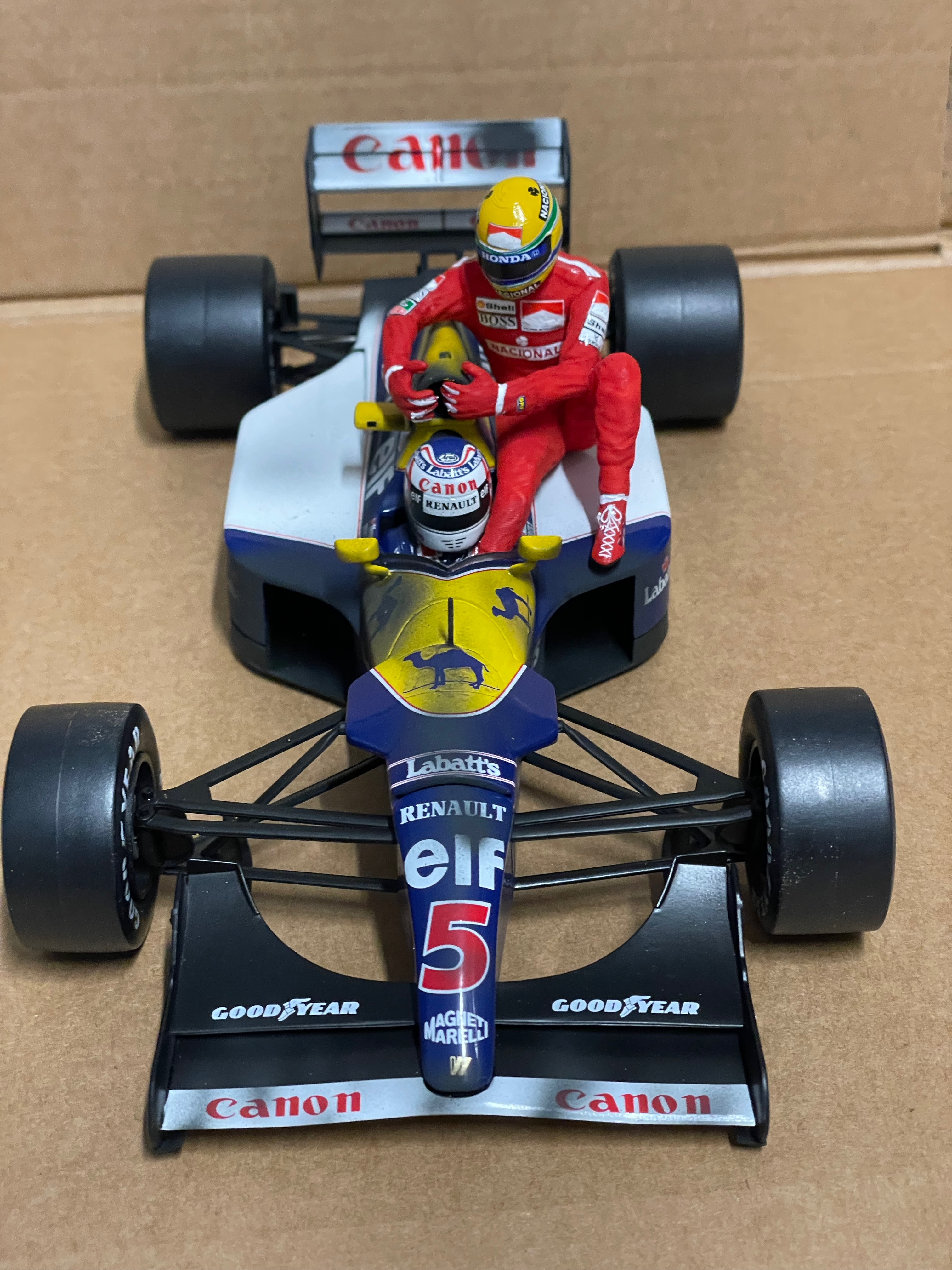 Williams FW14 GP Silverstone "Senna Taxi"