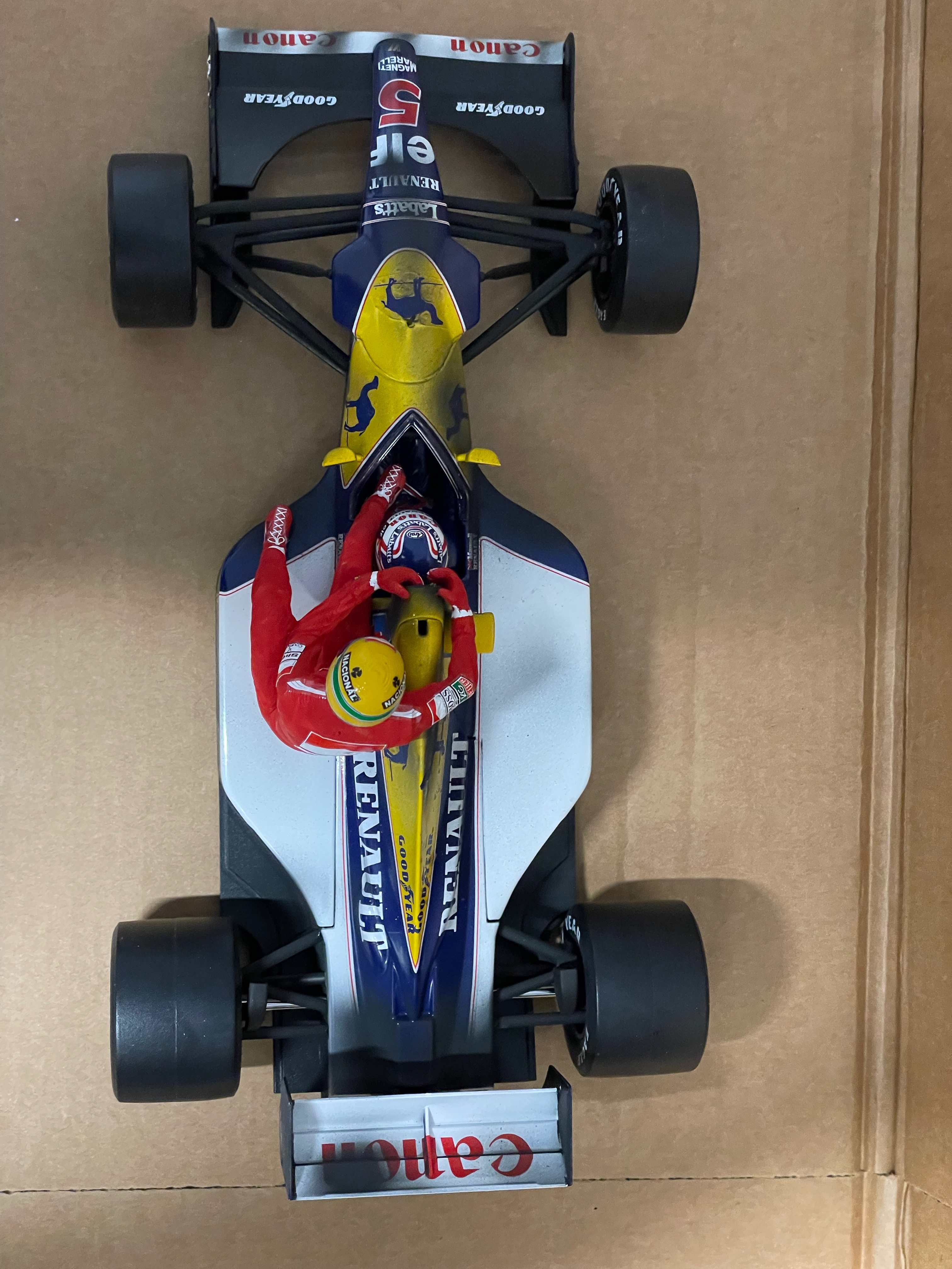 Williams FW14 GP Silverstone "Senna Taxi"