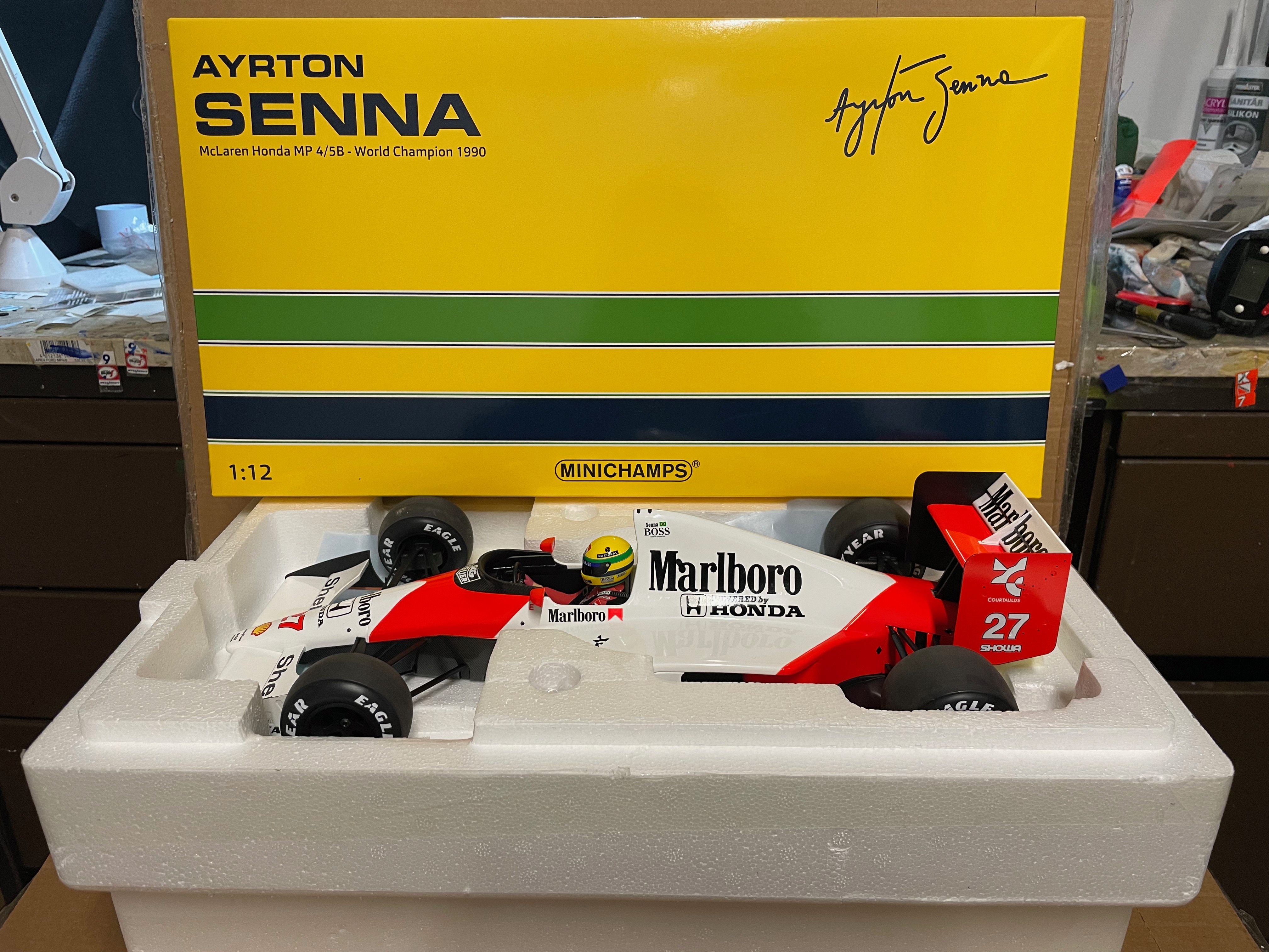 1/12 McLaren MP4/5b Worldchampion