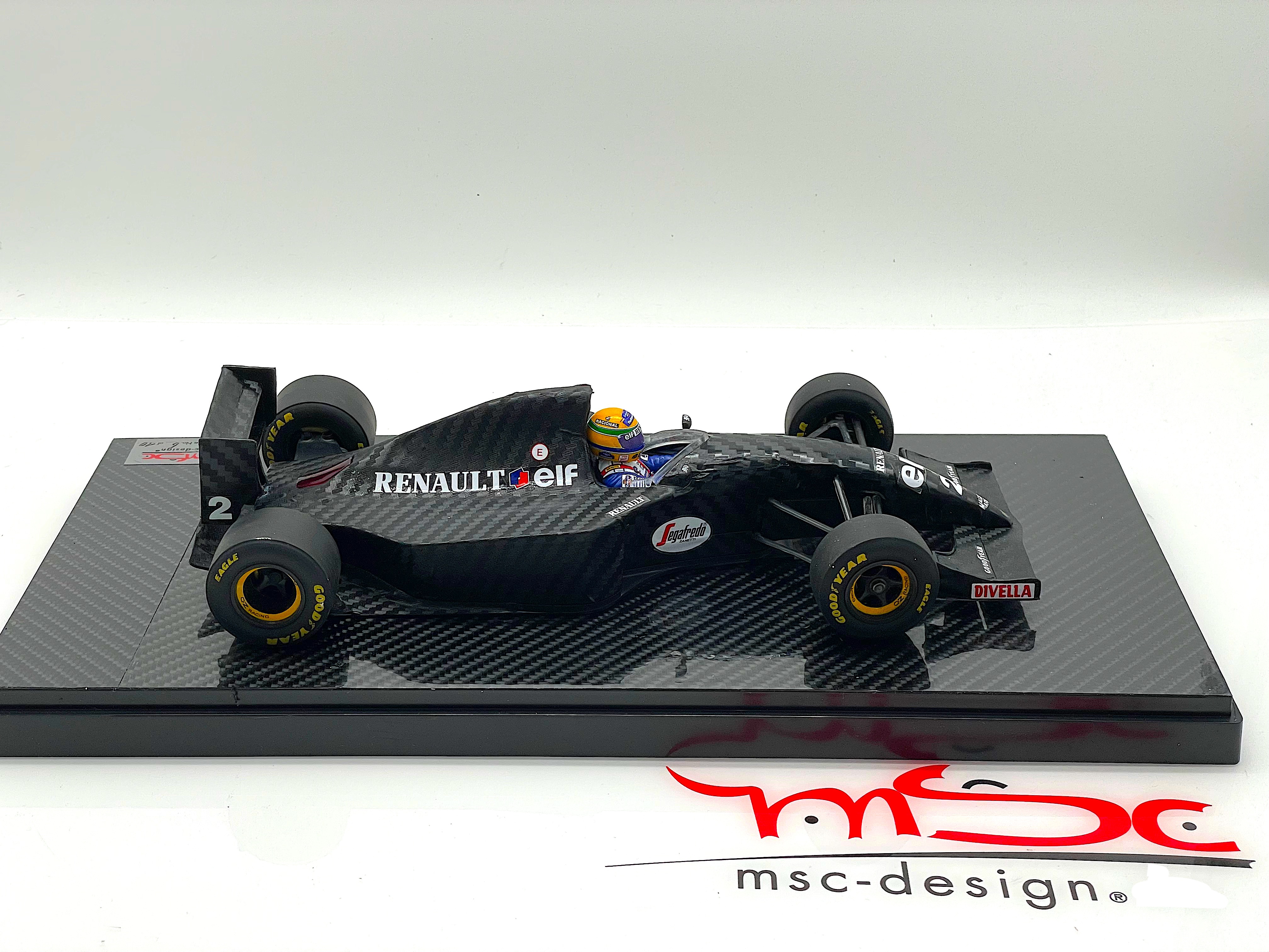Williams FW16 Corbon Fibre Testcar
