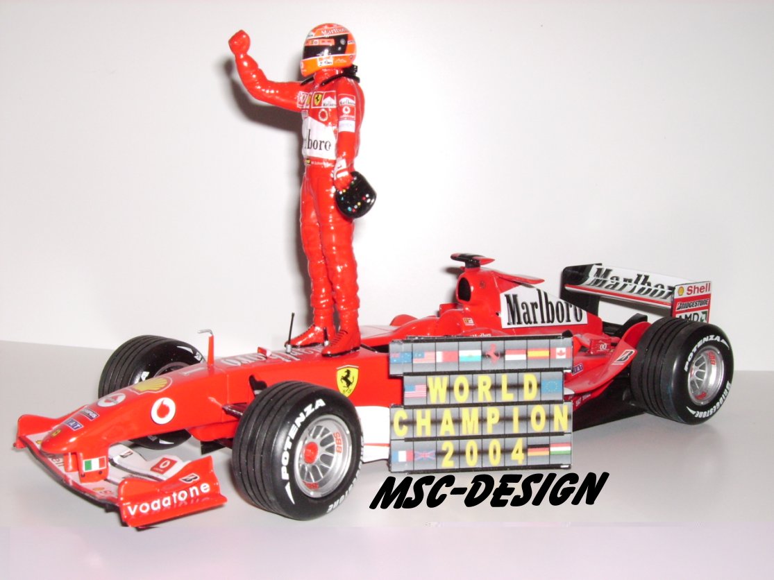 Ferrari F2004 GP Belgien Worldchampion