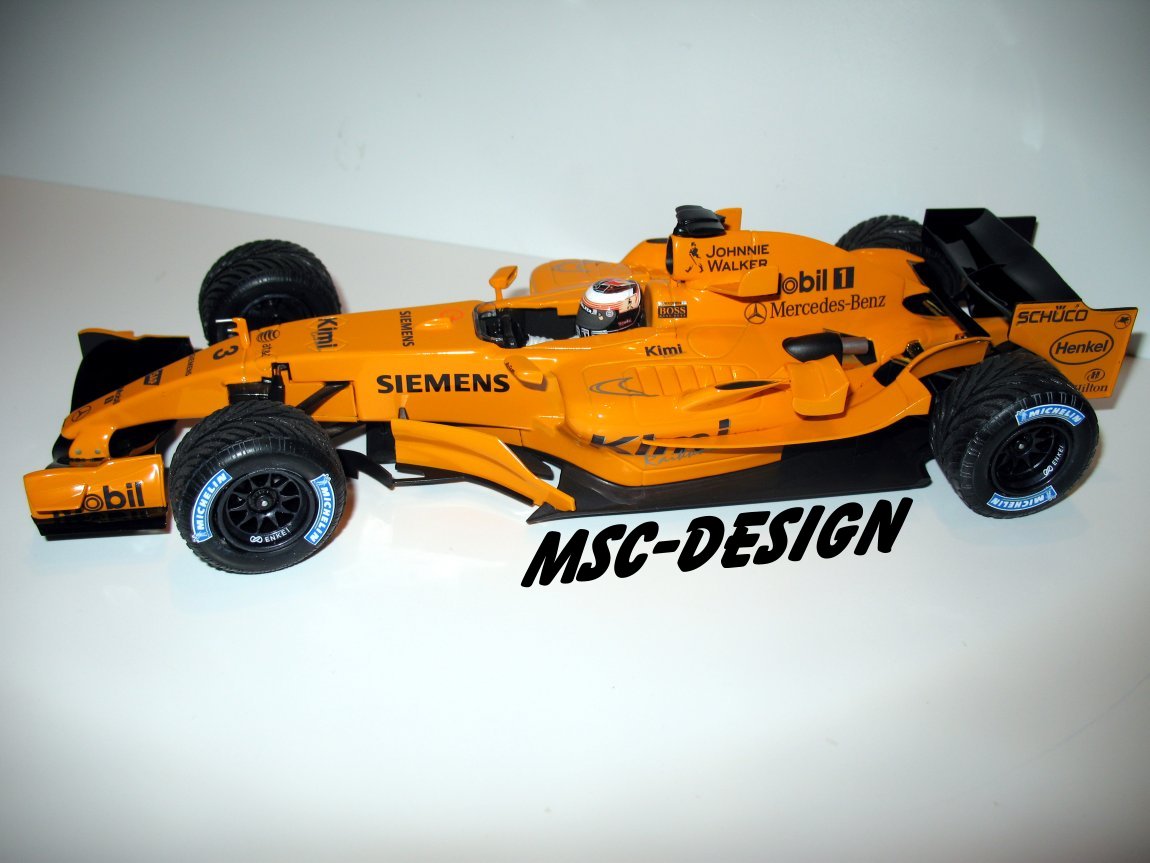 McLaren MP4/21 Orange Testcar