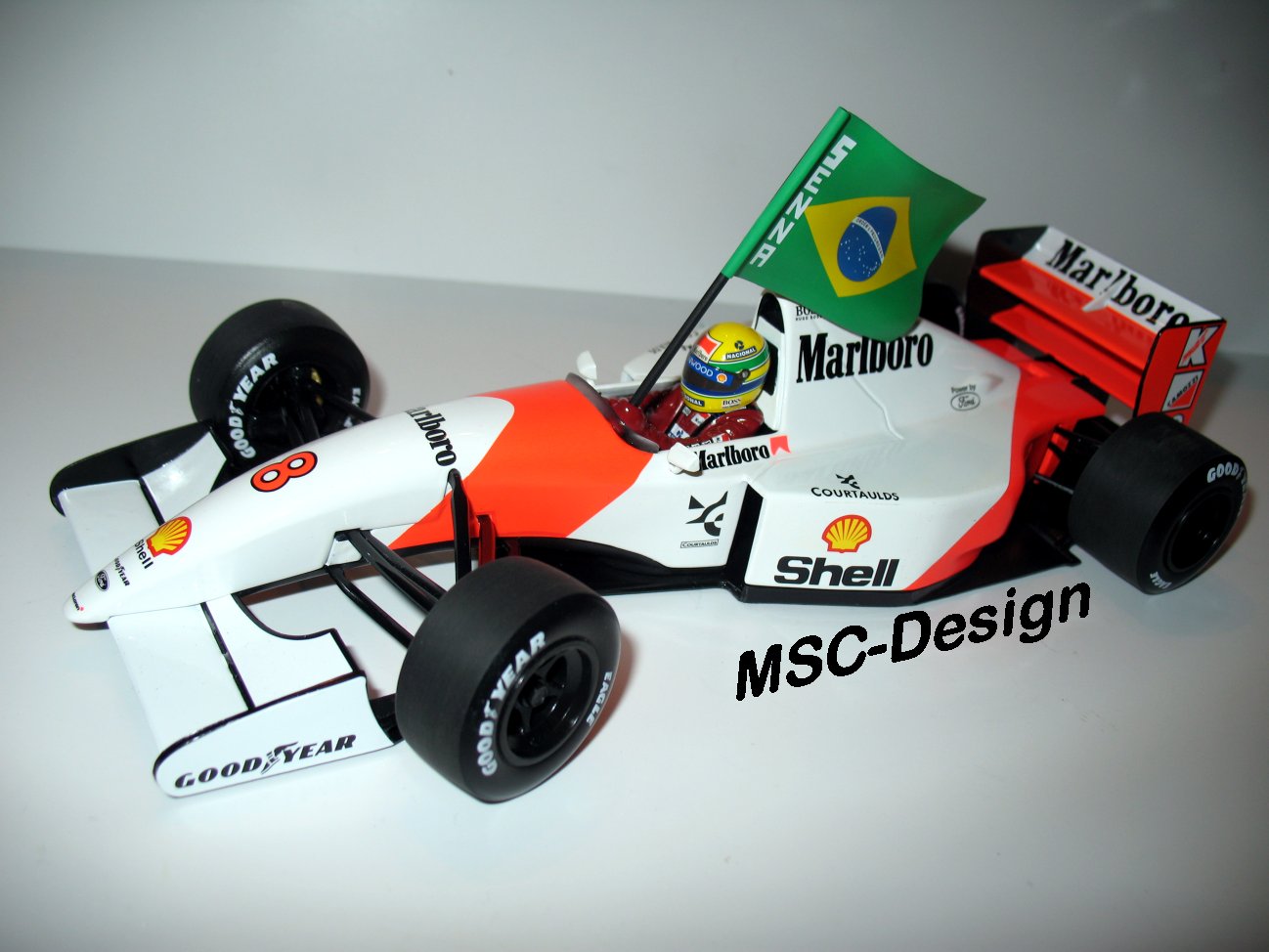 McLaren MP4/8 GP Brasilien