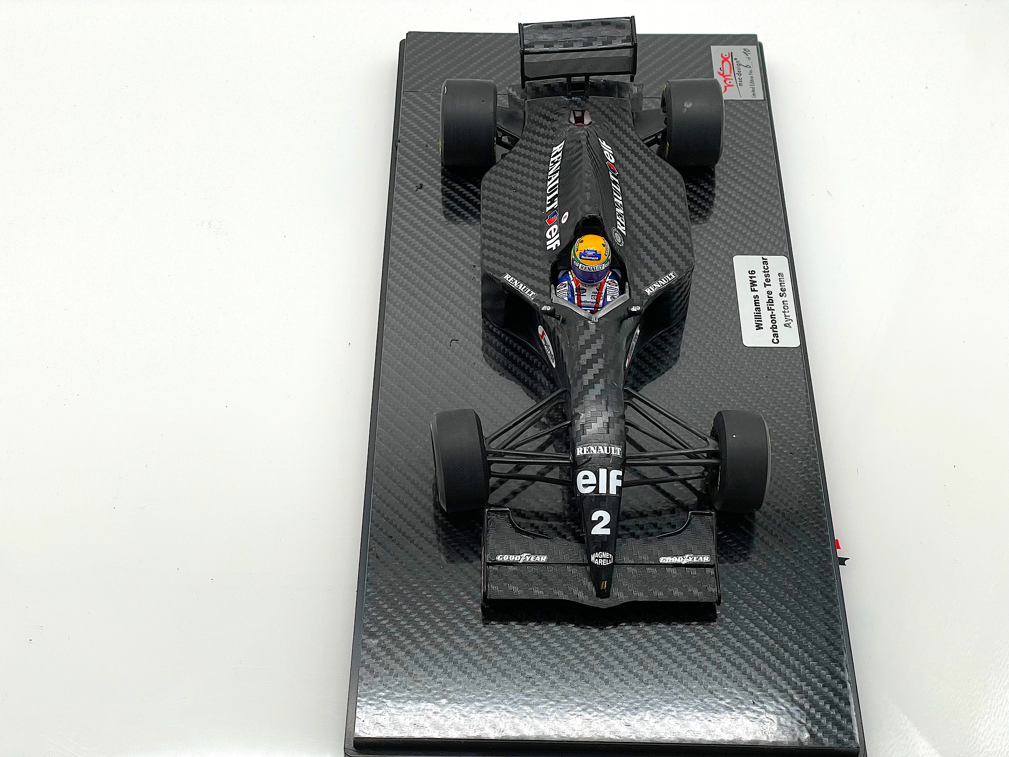 Williams FW16 Corbon Fibre Testcar