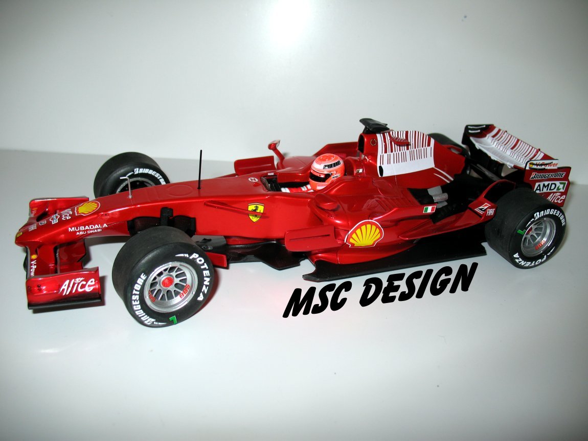 Ferrari F2008 Slicks-Test